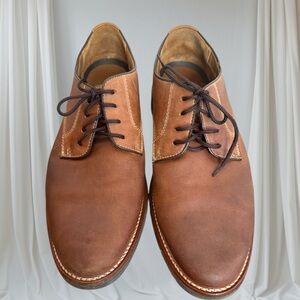 Johnston & Murphy Men's Hodges Plain Toe Shoe 11.5 W